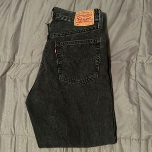 Wedgie straight Levi’s 501s